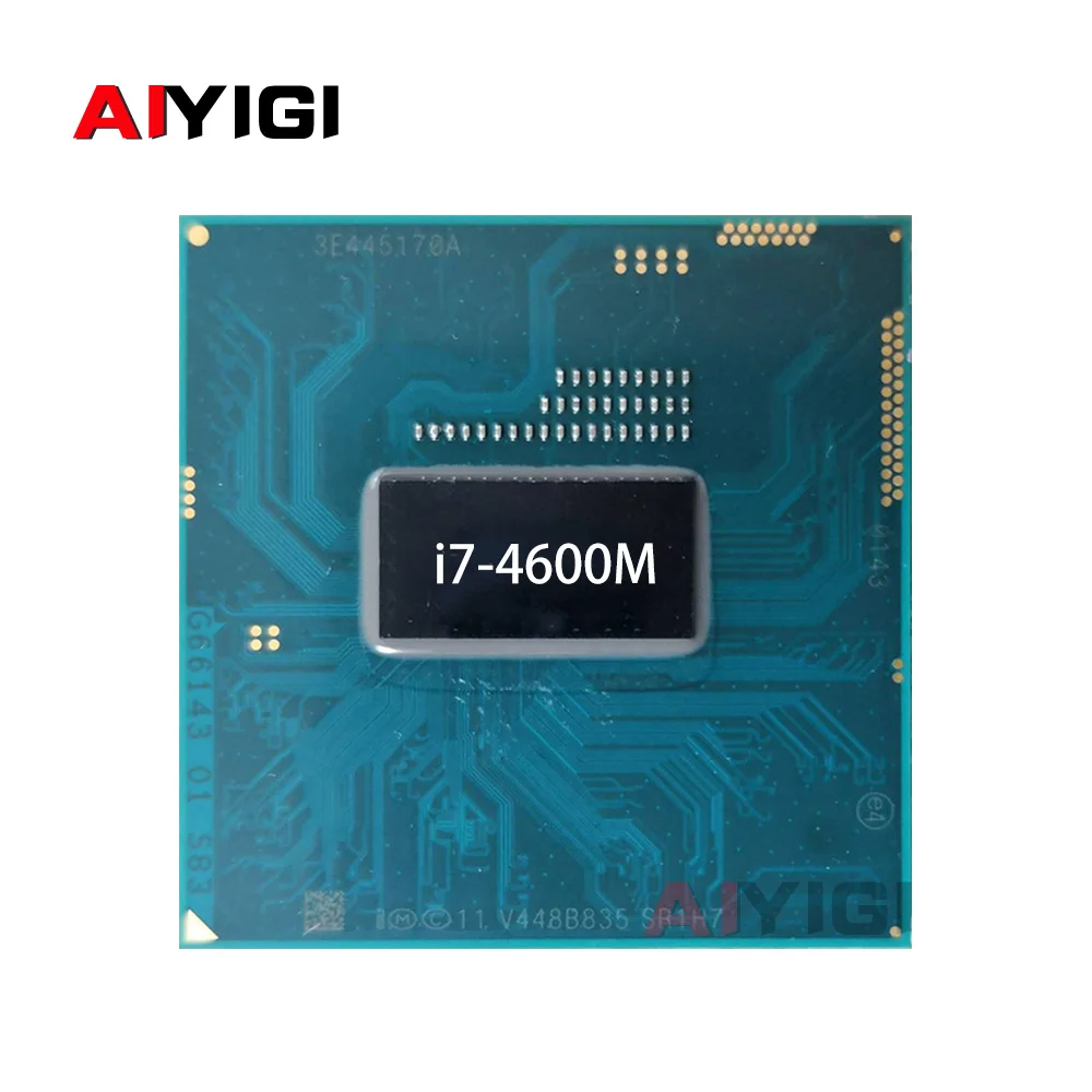 Core I7-4600M SR1H7 2.9GHz Dual-Core Quad-Thread I7 4600M Notebook CPU Laptop Processor 4M 37W Socket G3 / RPGA946B