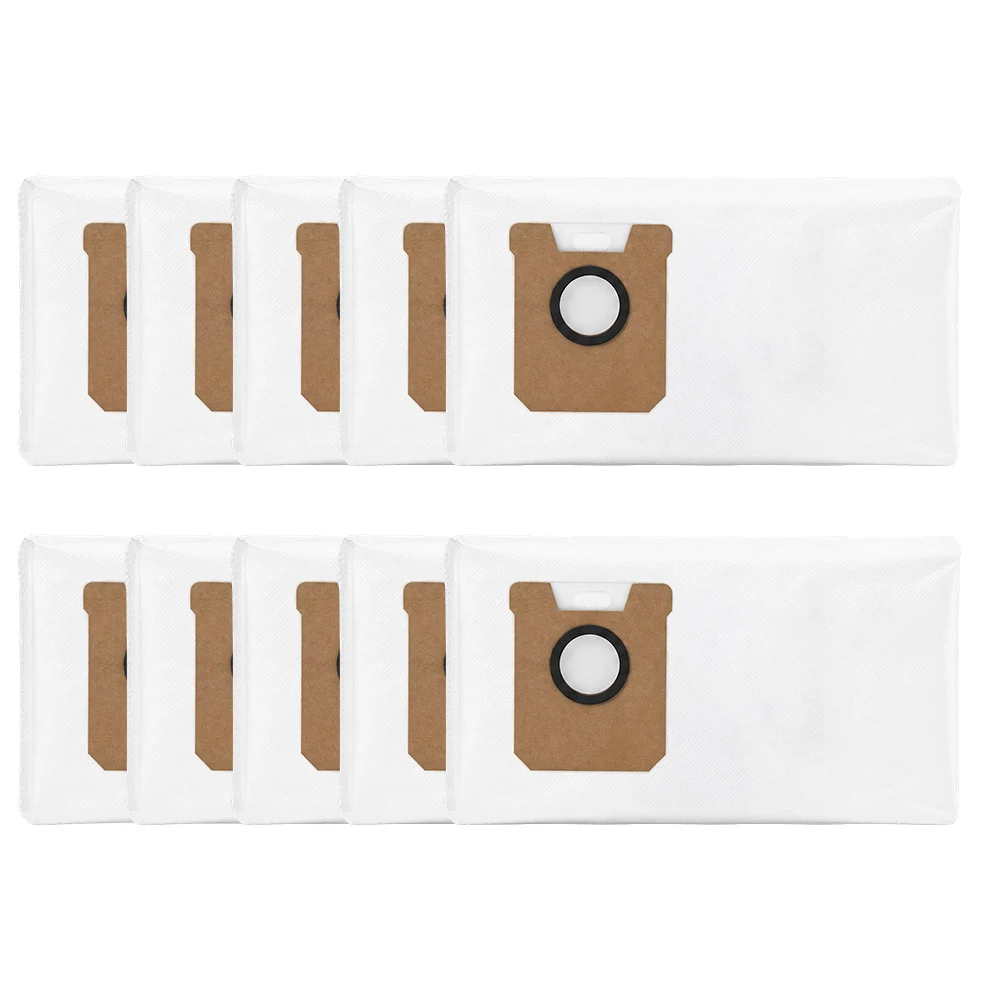 Large Capacity Disposable Vacuum Cleaner Bags RVA210 for Tapo RV50 Pro and RV50 for Omni 3.5L Ultra Fine Filter Meltblown Fiber