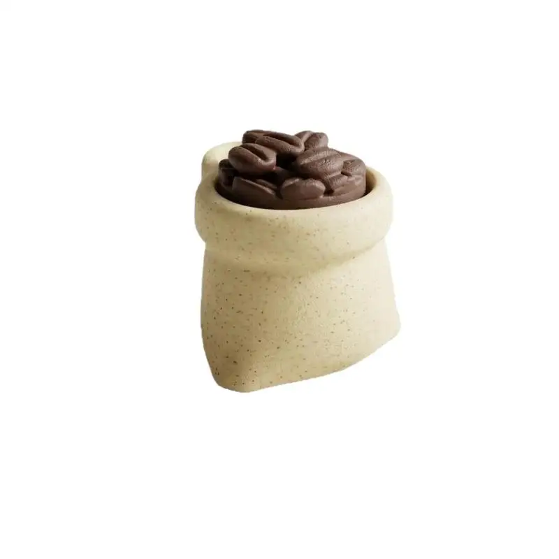 3D-gedruckte Kaffeebohnen-Simulation, Kaffeetasse, Stressabbau-Spielzeug, Klicker-Schlüsselanhänger, Schreibtischdekoration, ADHS-Dekompressionsspielzeug – Detail 6