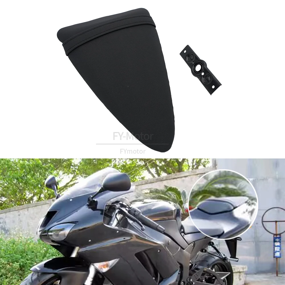 Moto Rear Passenger Seat Pillion Fit For Kawasaki Ninja ZX6R ZX-6R 2007-2008 07 08