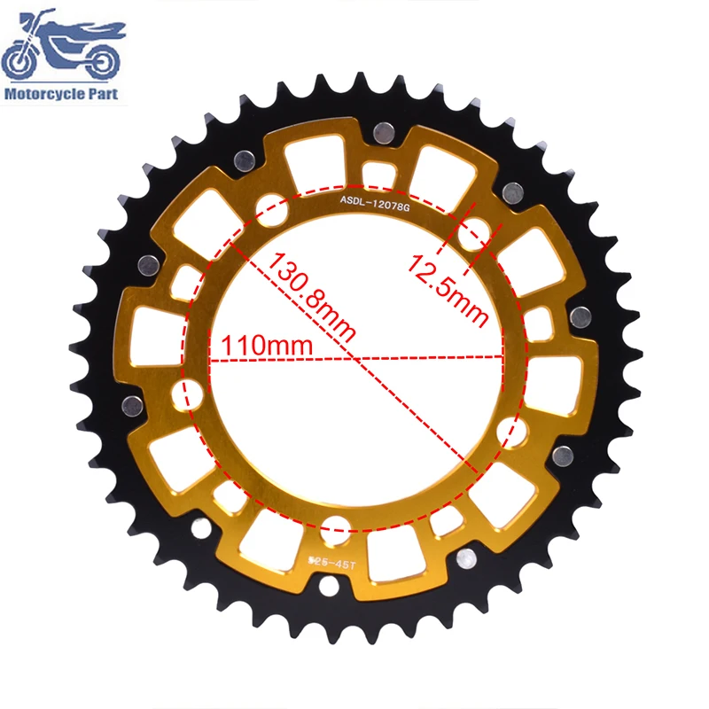 520-45T 520 45 الأسنان 38T محرك الخلفي ضرس والعتاد لسيارات BMW S1000 R 2021-2022 S1000 RR 2019-2022 S1000 XR 2020-2022 S1000R RR XR