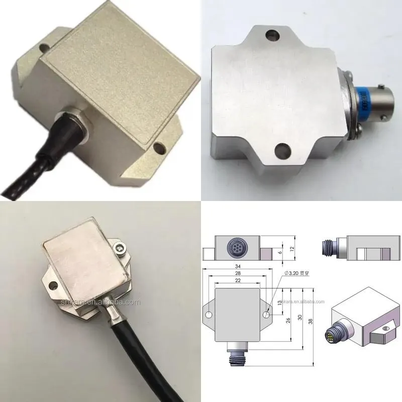 SKA-014A1 Modbus RS485 Triaxial Vibration Sensor 10g 5000Hz 5%FS 5-12V Vibration Sensor