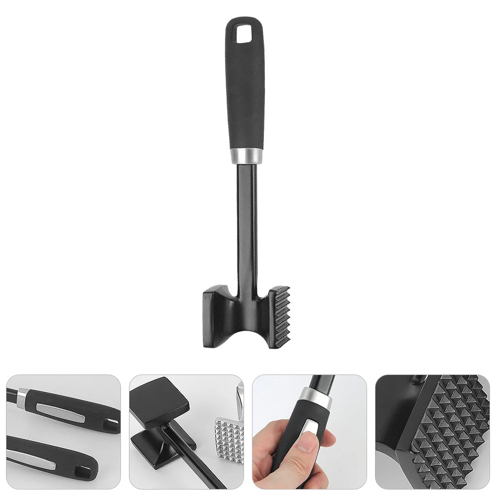 

Kitchen Meat Hammer Double-Side Stainless Steel Tenderizer For Steak Beef Chicken Lamb Meat Mallet Restaurant Hotel Home
