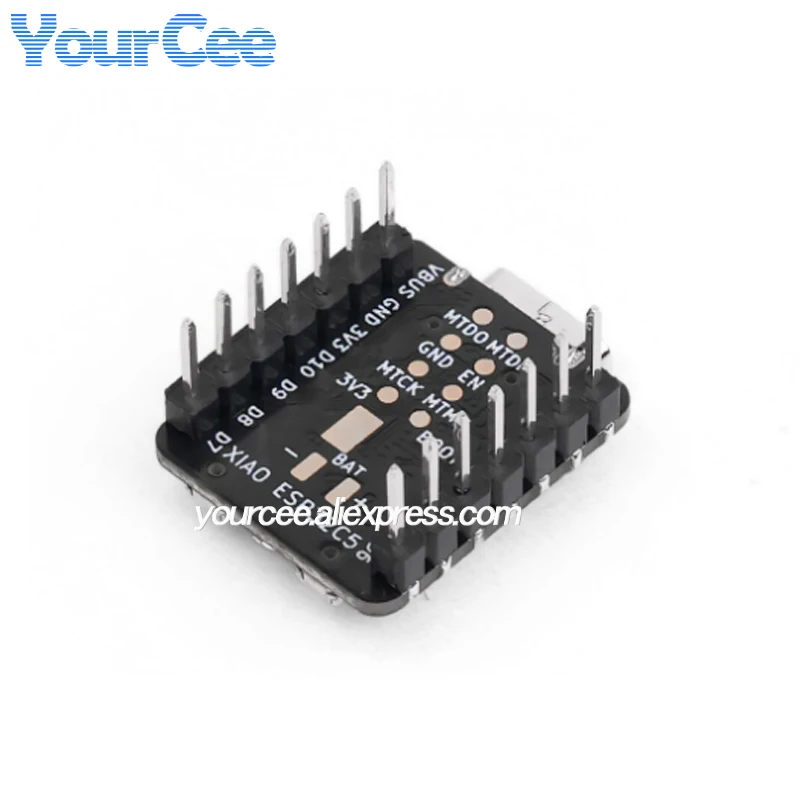 10 szt./1 szt. Płytka rozwojowa Seeed Studio XIAO ESP32C5, moduł 32-bitowy RISC-V, takt 240 MHz, Wi-Fi 6 2.4/5 GHz, BLE 5.0, Zigbee, Thread — zdjęcie produktu 5