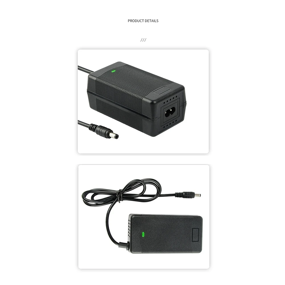 Cargador de batería de litio 54.6V2A, cargador de batería inteligente para bicicleta eléctrica, coche de equilibrio, enchufe de la UE-POS