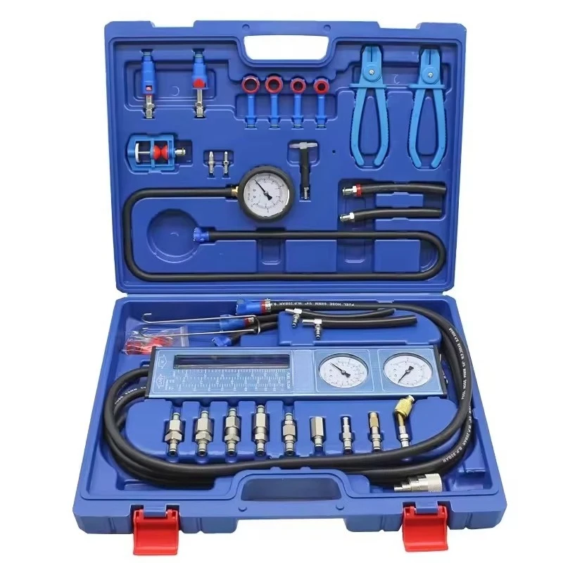 F831 Tester del sistema di alimentazione del motore del flusso della pressione del carburante EFI2100 Manometro del carburante Flusso di contropressione del vuoto