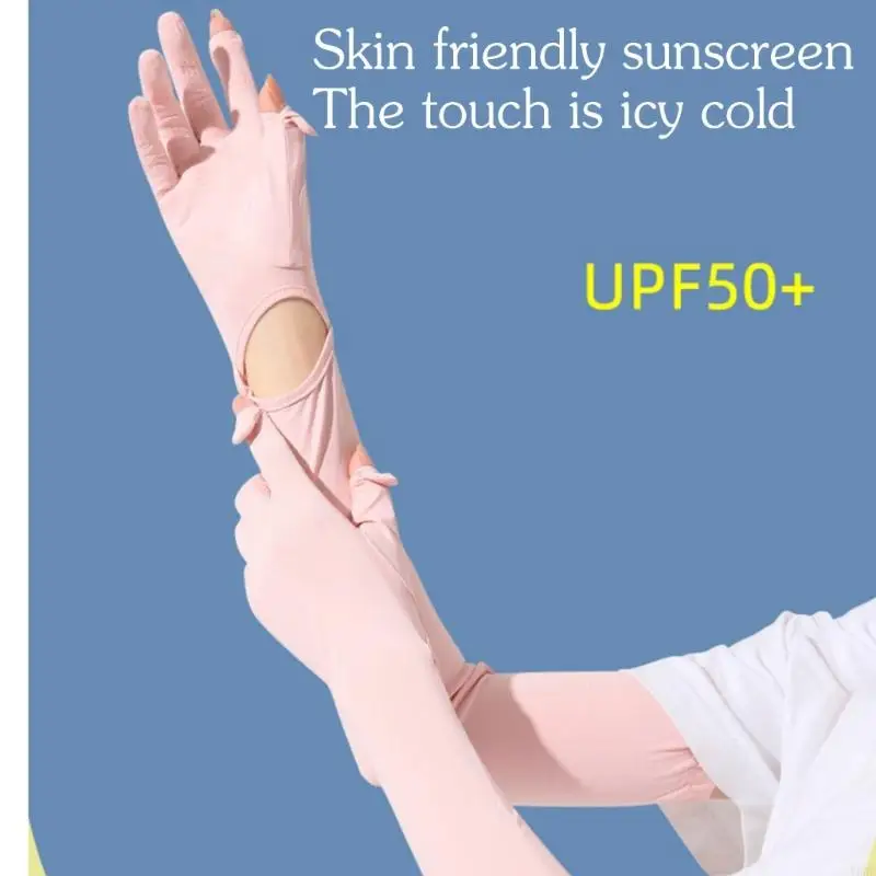 

Arm Sleeves With Silicone Grip Sweat Wicking For Outdoor Y08E