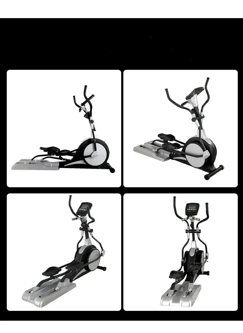 Superstille elliptische hometrainer Machine Fitness Sportuitrusting elliptische crosstrainer