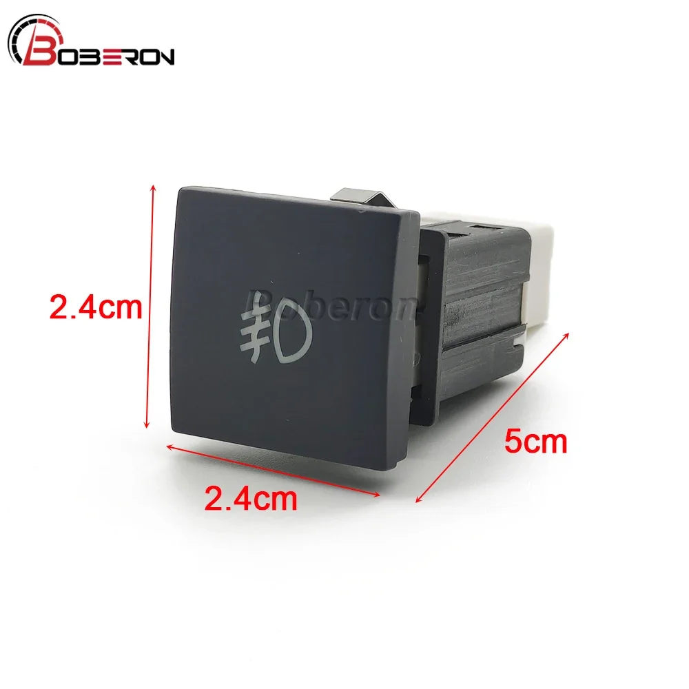 Car LED DRL Light Parking Garage Camera Recorder Fog Lamp Switch Button For VW Golf 6 Jetta 5 MK5 Caddy EOS Scirocco