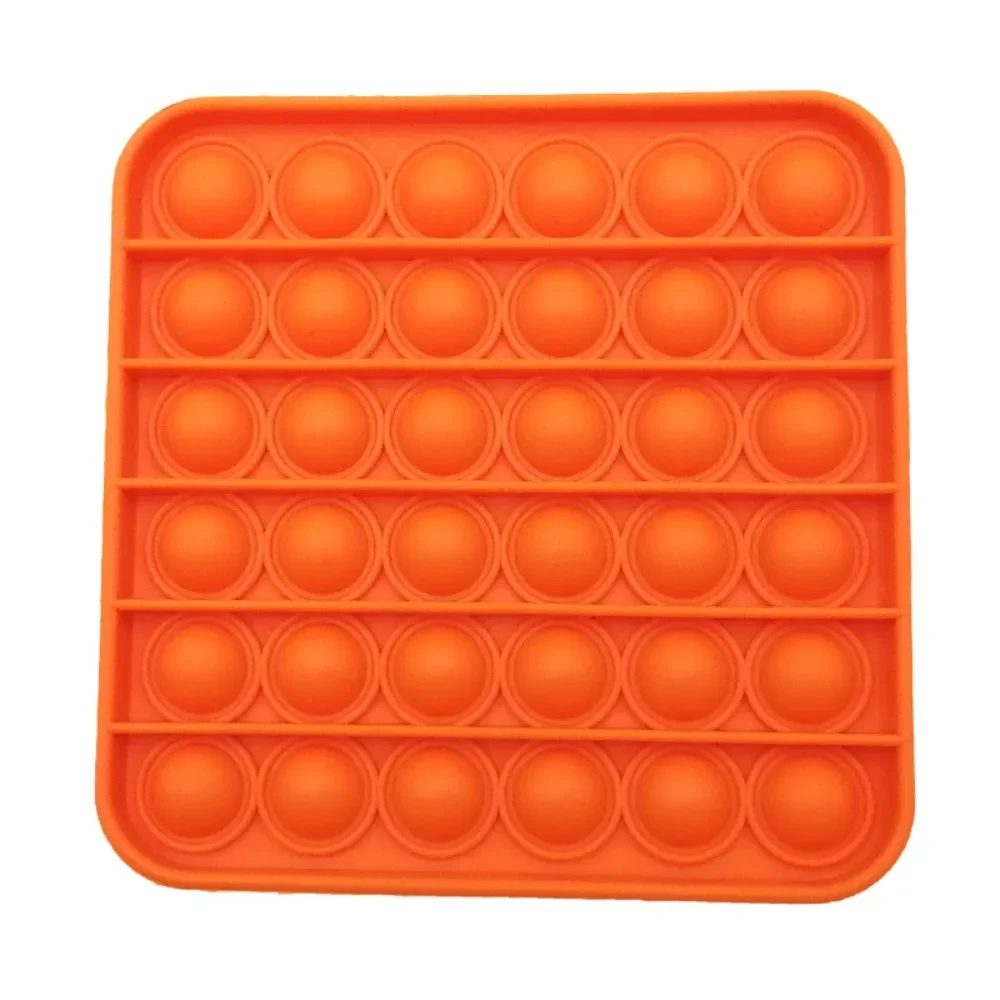 Novo reliver brinquedos de estresse empurrar bolha antiestresse brinquedos adultos crianças simples dimple brinquedo para aliviar o autismo crianças jogo presente