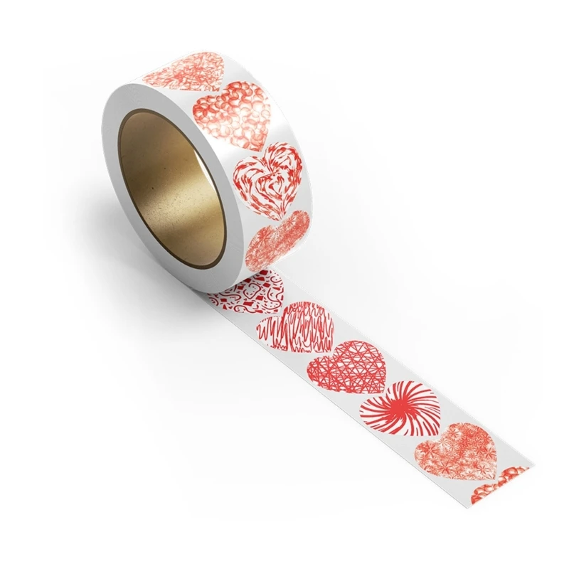 Наклейка в форме сердца, наклейка на День святого Валентина, подарочная наклейка, самоклеящаяся наклейка, наклейка «Любовь», для