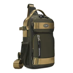 Mochilas de peito Crossbody Sling para homens e mulheres, Messenger Bag, Viagem, Caminhadas, Camping, Ciclismo, Mochila ao ar livre