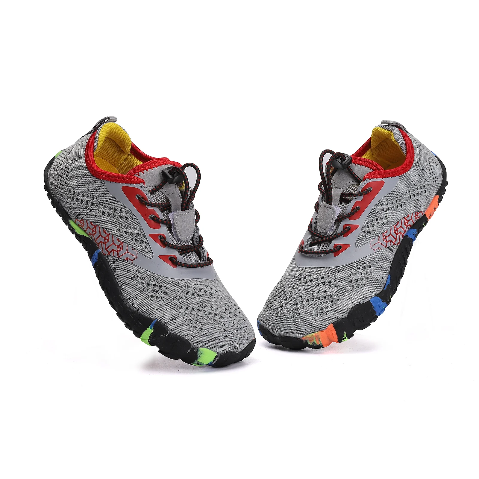 Chaussures d'eau tissées pour hommes, chaussures de course, de Fitness, basses, d'été, pour enfants, respirantes, à séchage rapide, pour les activités de plage