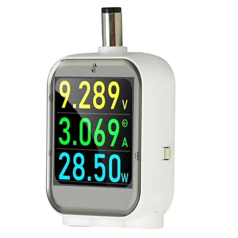 A96K-Current Voltage Tester Digital Voltmeter Power Meter Fast Charging Detector DC 4.5-80V 6A