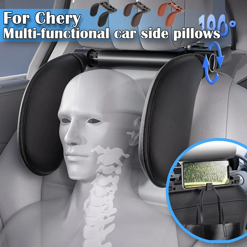 

Pillow Adjustable Head Neck Support Pad Detachable Head Pillow For Chery Omoda 5 C5 E5 T34 FX 2022 2024 2023 2025 2026 EV