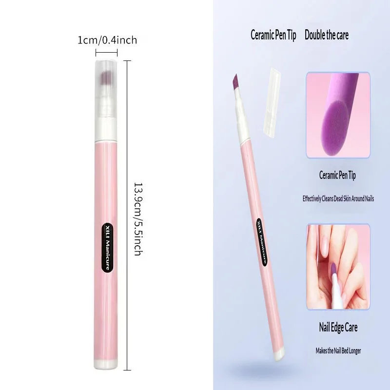 1PCS Nail Care Pen Hydrating Anti-Dead Skin Barb Nail Care Oil Pen Repair Nail Damage Cuticle Remover Nail Care Manicure Tool