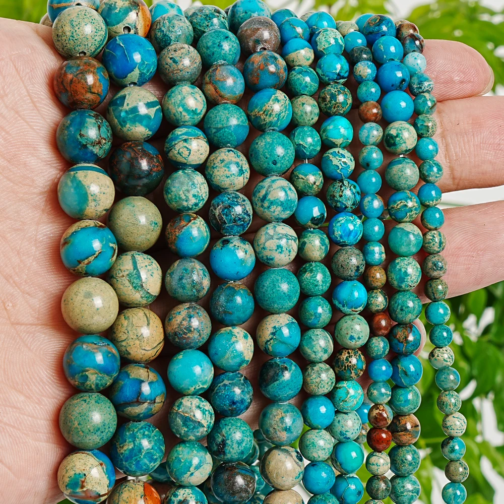 

Натуральные бусины из яшмы «Змеиная кожа» сине-коричневого цвета, класс ААА, круглые, россыпью, 4/6/8/10 мм, для изготовления ювелирных изделий