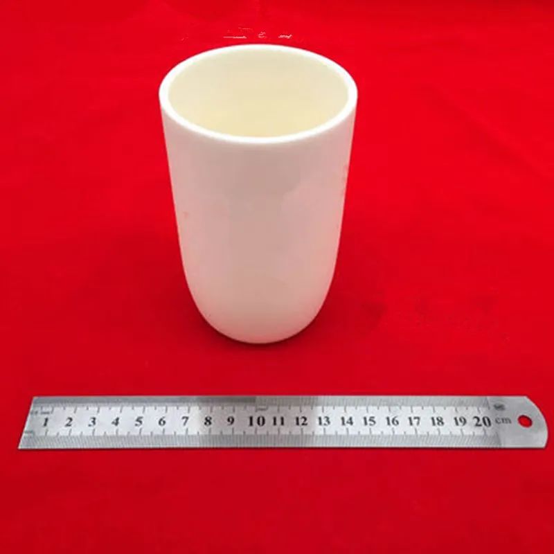 3ml 4ml 10ml 15ml 20ml Alumina Crucible 99% Pure Al2O3 Arc-shaped Alumina Ceramic Crucible Scientific Analysis Smelting Crucible