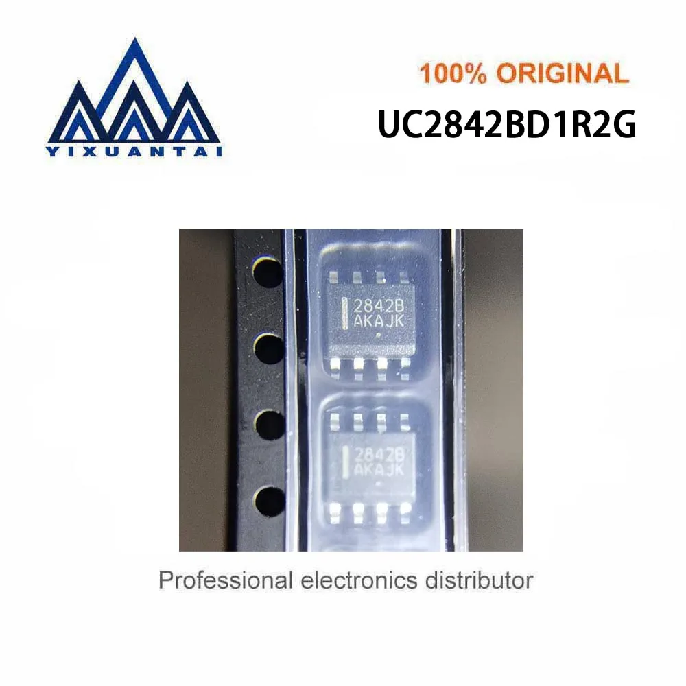 10pcs/Lot  UC2842AD8TR  UC2842A  UC2842BD1R2G UC2842B UC2842 2842B  8-SOIC  In Stock  New