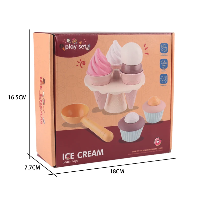 Детские игрушки «сделай сам», 8 предметов, вращающиеся игрушки для торта с мороженым, подарки на День Благодарения, Хэллоуин, Рождество и день рождения.