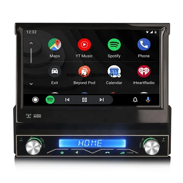 

Erisin ES8568U 7" Android 12.0 IPS BT5.0 4G GPS DAB+ DSP Carplay and Android Auto Car DVD Player for ISO Universal Unit