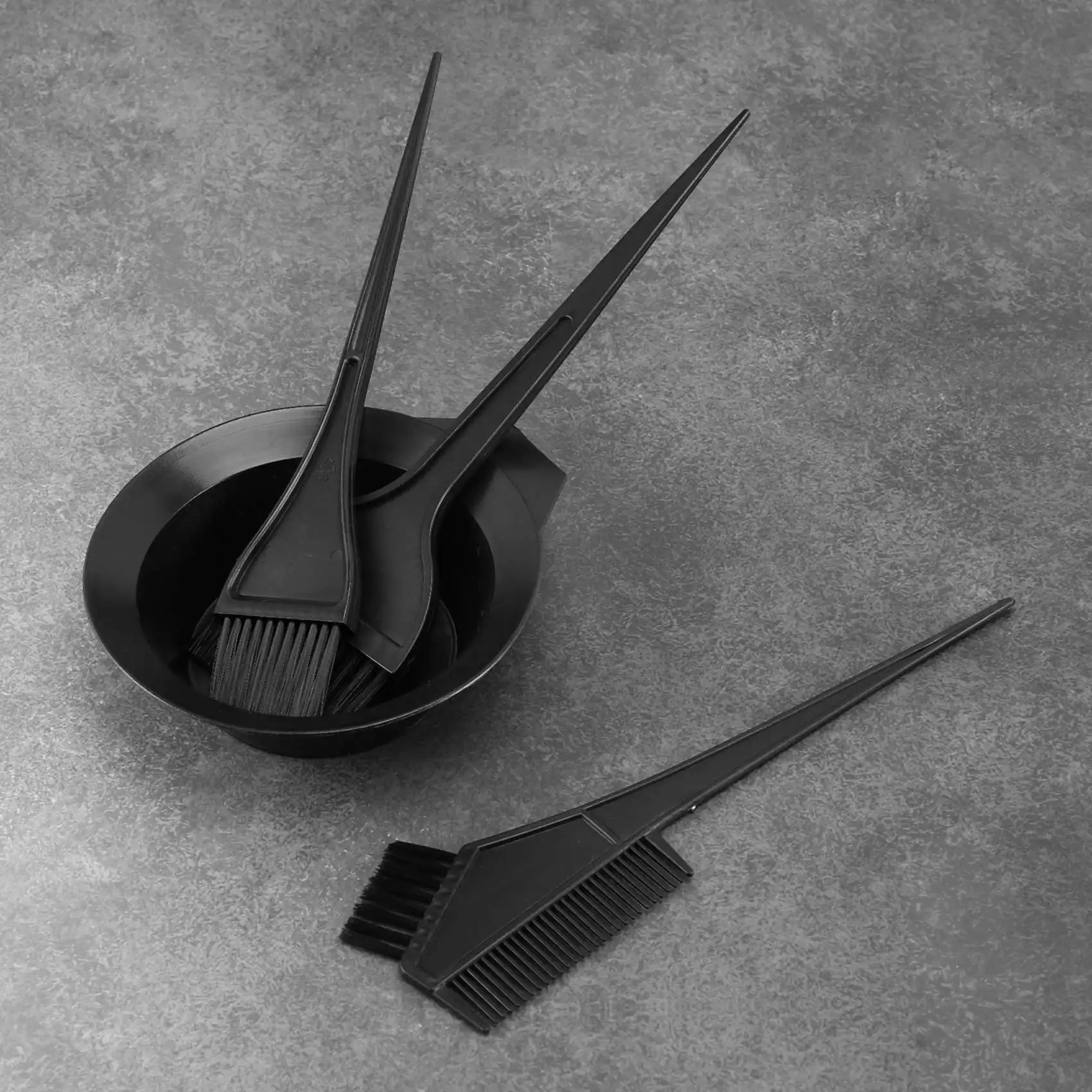 

【ПОДЛИННАЯ】8X чаша для краски для волос, расческа, кисти, набор инструментов, набор оттенков, окрашивание