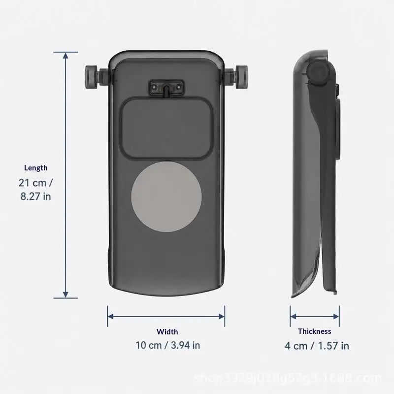 Handy-Sonnenschutz, regenfester Schutz, blendfrei, faltbar, um 360° drehbar, für Motorrad-Ausflüge im Freien – Detail 6