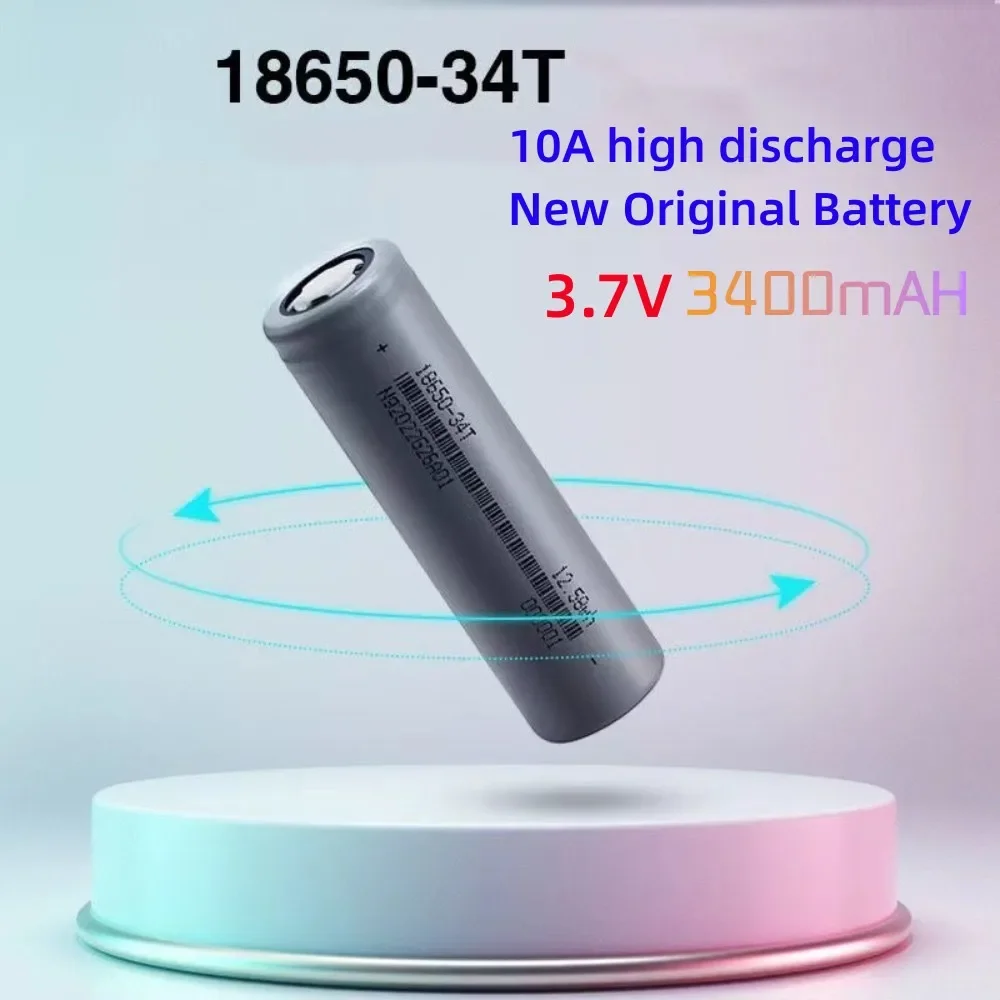 18650 แบตเตอรี่ลิเธียม 3400mAh 3.7v 25A High Power แบตเตอรี่เครื่องมือ 18650 แบตเตอรี่ชาร์จ + Charger