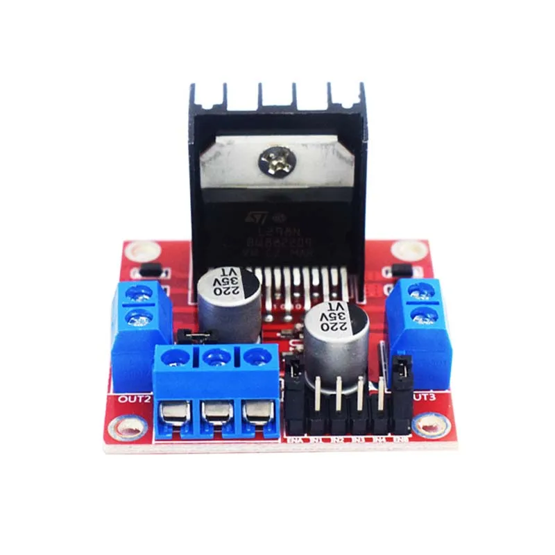 5 шт. L298N модуль платы драйвера постоянного тока шаговый двигатель умный автомобиль робот Пельтье высокой мощности двойной H-мост контроллер для Arduino