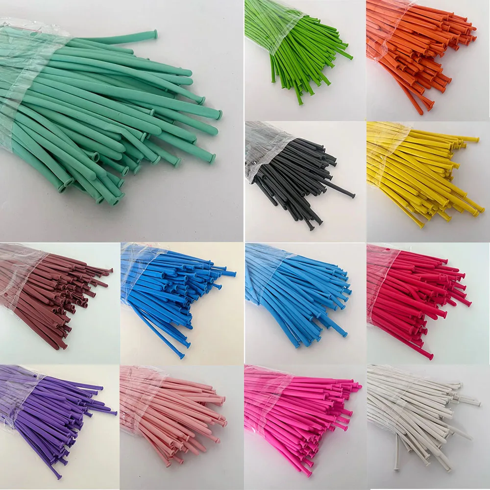 10/20/50pcs Magic Thickened Long Strip Balloon Twist Latex Balloons Shape Children's Day Birthday Party Wedding Decorations