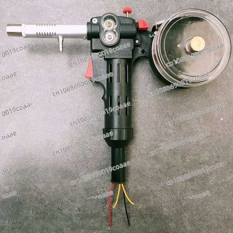 لحام الألومنيوم استخدام MIG MAG شعلة لحام بكرة بندقية 200A 24V DC المحرك مع اتصال اليورو 3M أو 5M