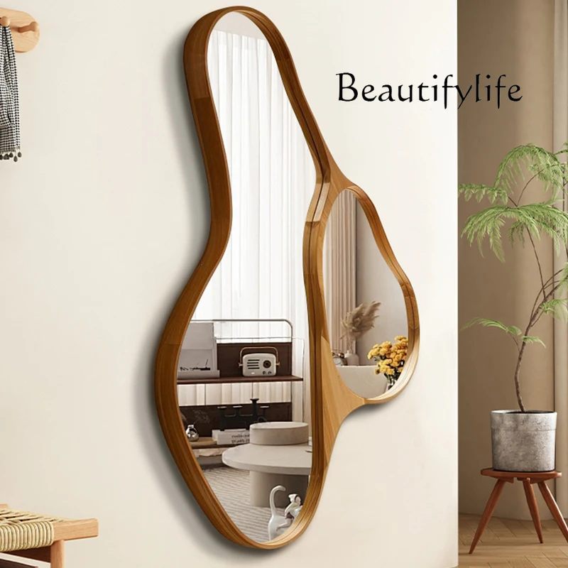 French special-shaped retro full-body mirror household bedroom full-length mirror special-shaped makeup mirror decoration fashio