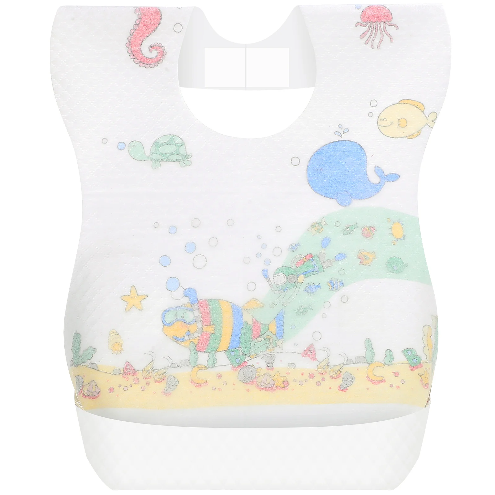 

40 Pcs Girl to Feed Disposable Bib Travel Baby Feeding Smock Bibs for Eating Pe Water Barrier Film Kids Meal