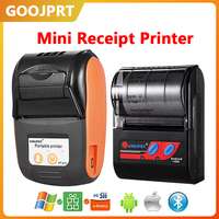 58MM Mini Thermal Portable Printer 2inch Receipt Ticket Printer For Android IOS Windows Mobile USB Wireless Printer With Paper