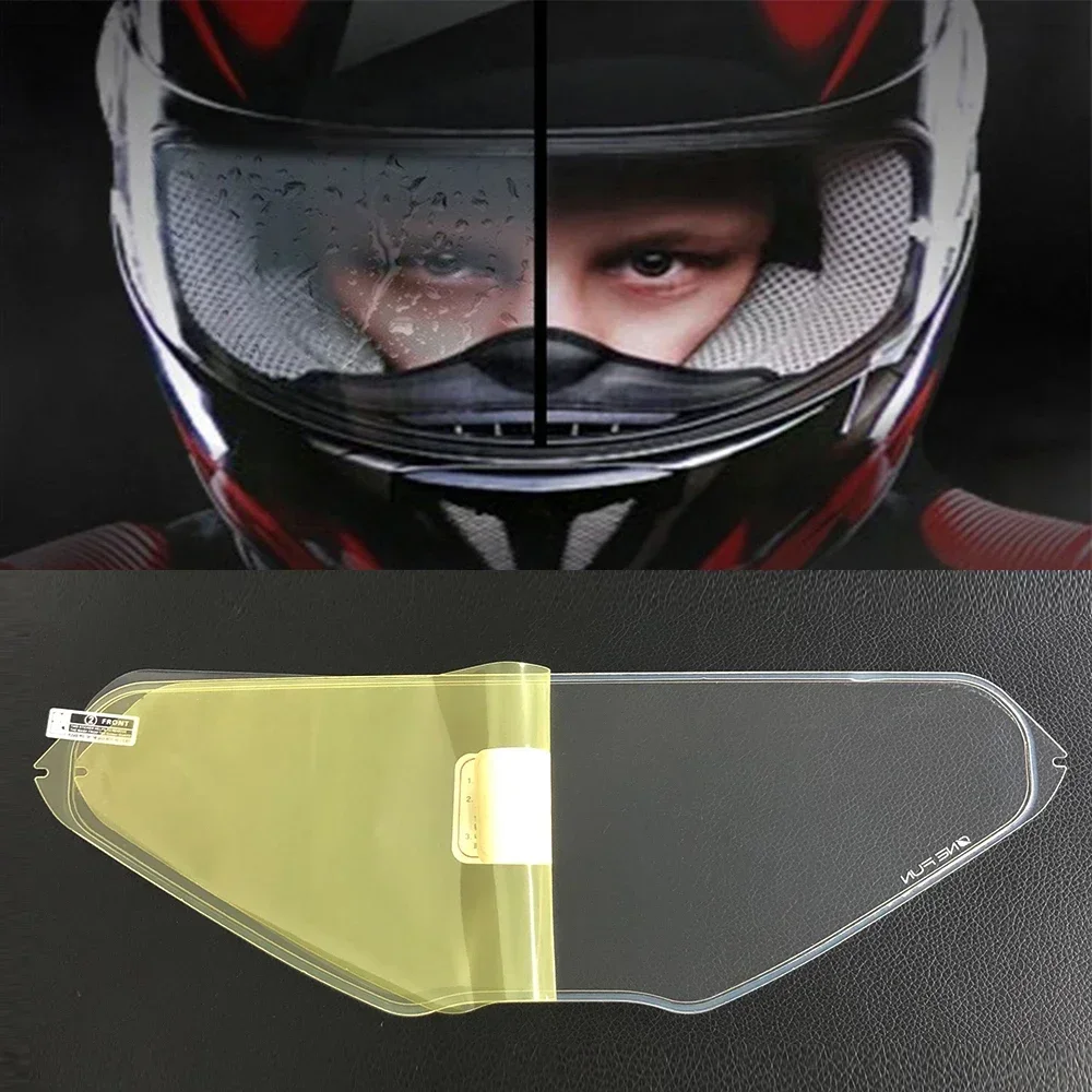 

For Schuberth c4 Pro \ C4 Basic C4 Pro Carbon Helmet Visor Anti Fog Film Motorcycle Helmet Antifog Lens Film Accessories