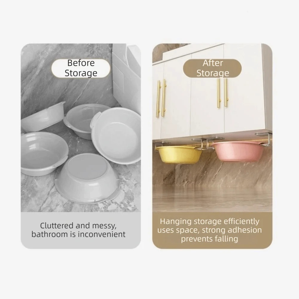 

Stainless Steel Sink Sponge Holder Wall Mounted Rustproof Cutting Board Holder Space Saving Self Adhesive Sink Sponge Organizer
