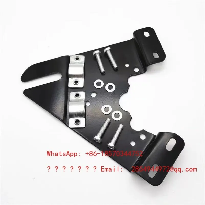 Bicycle To Electric Power Motor Bracket Triangle Plate Fixing Accessories Modified Iron Plate Thickening