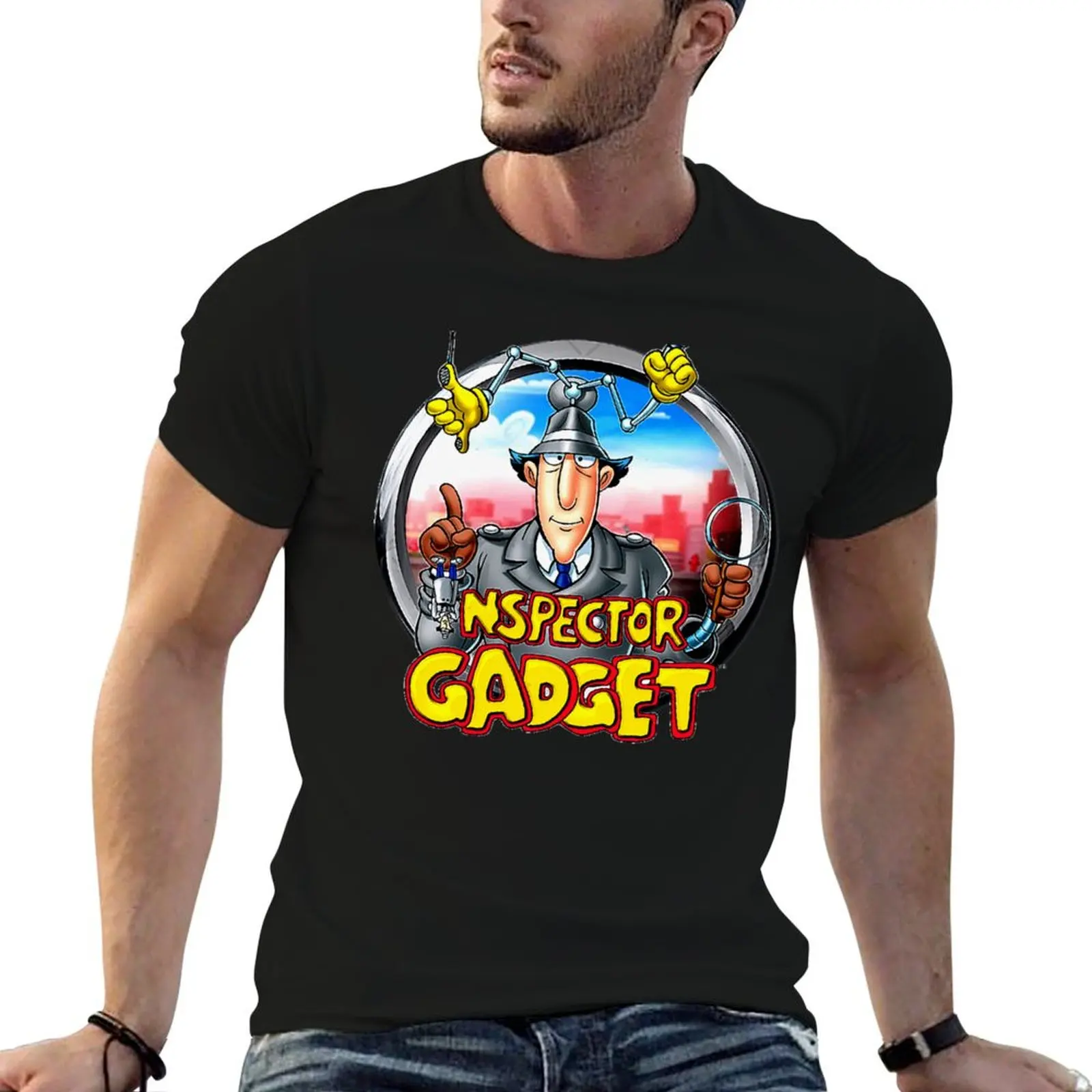 

Inspector Gadget T-Shirt t shirt man luxury man t shirt cotton T-Shirt