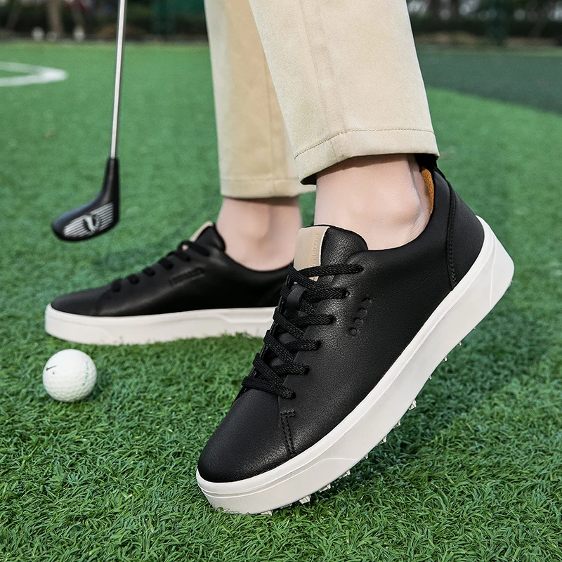 LiXingMing Golf Shoes Men Women Waterproof Golf Footwear  Couple Outdoor Golf Training Walking Sports Leisure Sneakers 36-48#