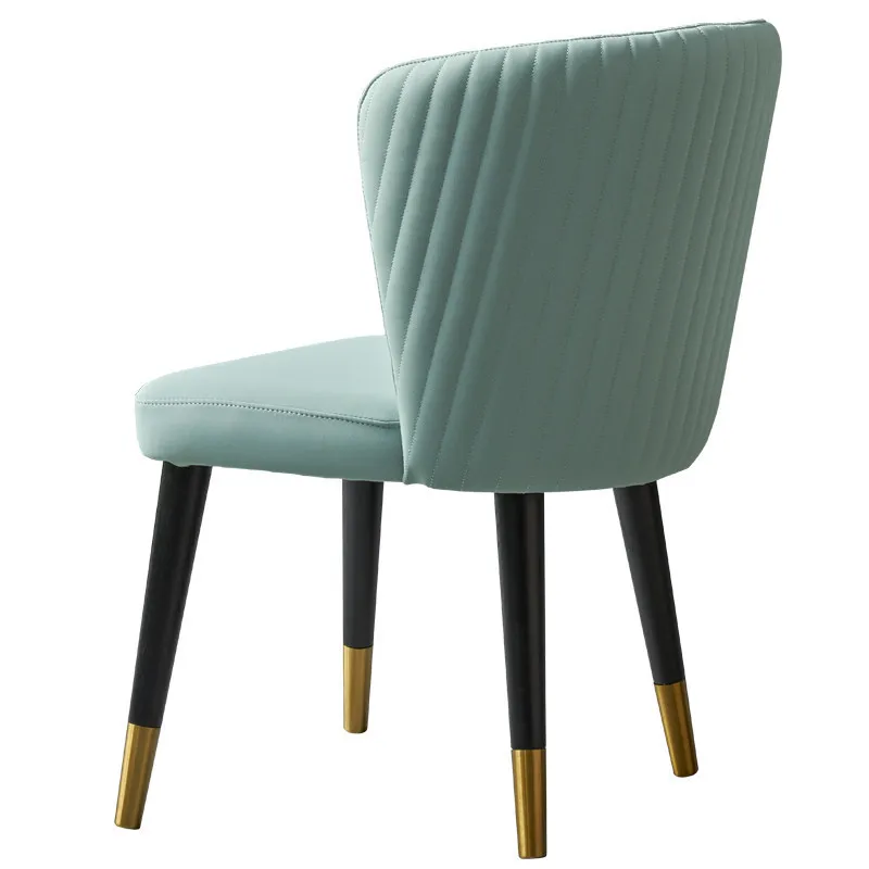 

Classic U-shaped Backrest Velvet Armchairs Dining Chair Living Room Furniture