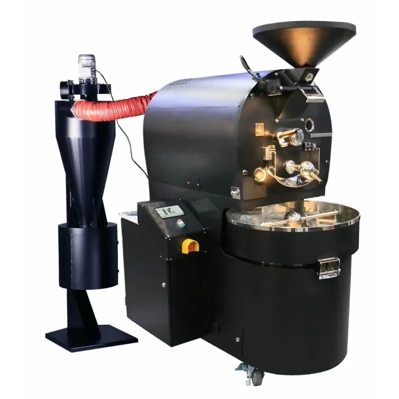 Customized Touch Screen Digital Hot Air Coffee Roasters Capacity Coffee Cocoa Bean Roasting Machine Commercial High Efficiency