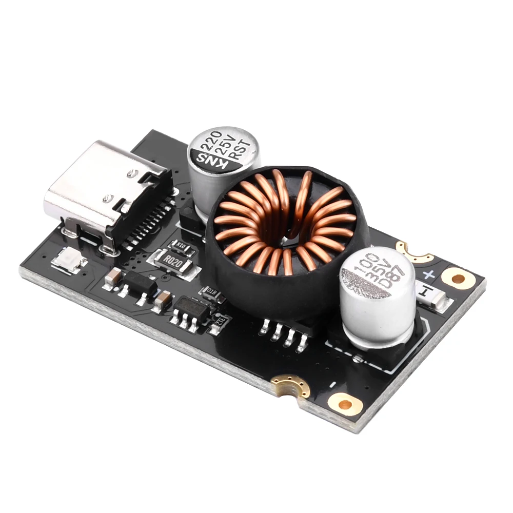 QC36W Fast Charging Module 12V24V to USB Charging Board supports PD2.0/3.0 QC2.0/3.0 PPS FCP AFC SCP super fast charging