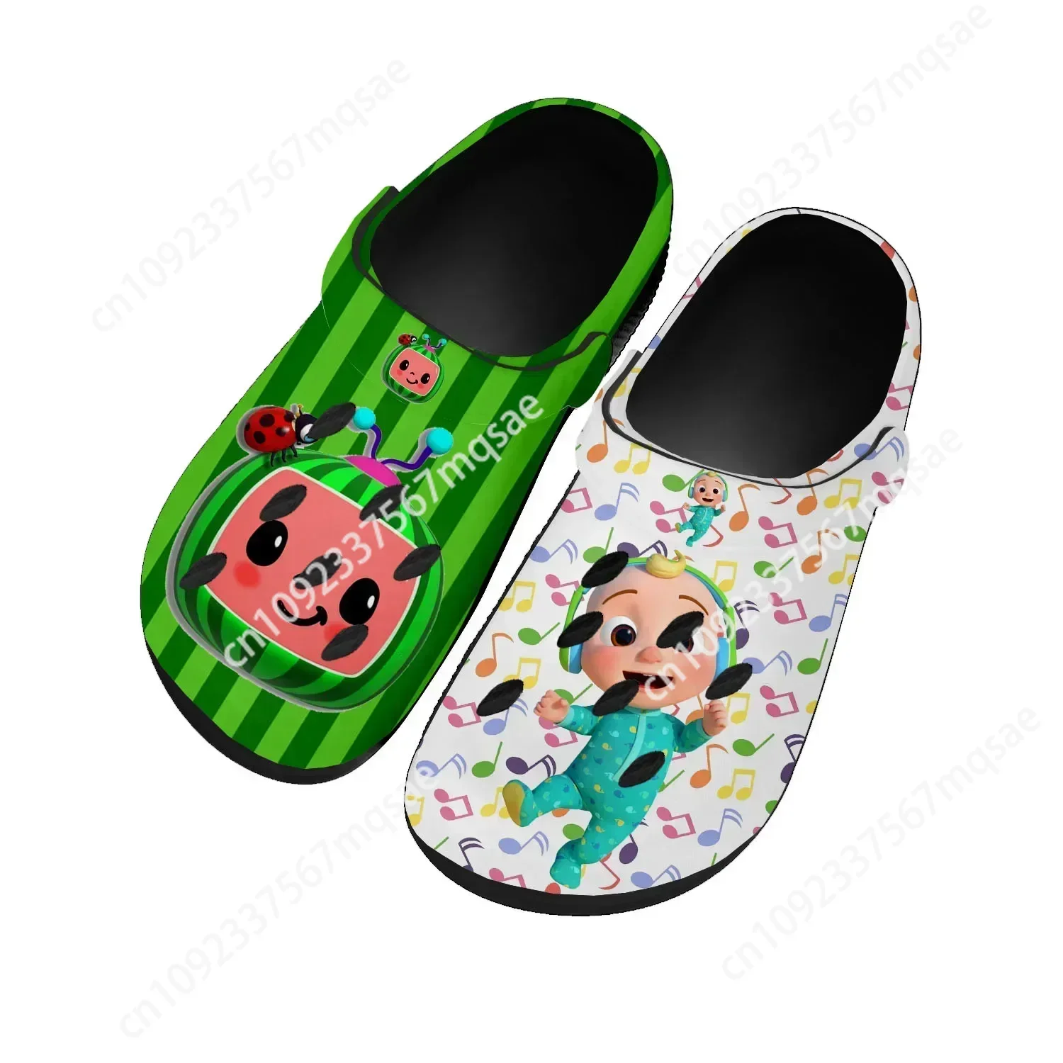 M-Melon Home Clog Men Women Youth Boy Girl JJ B-Baby Sandals Shoes Garden Bespoke Customized Breathable Shoe Beach Hole Slippers