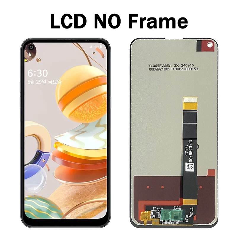 6.53'' IPS LCD For LG K61/Q61 LM-Q630EAW LM-Q630N LCD Display
