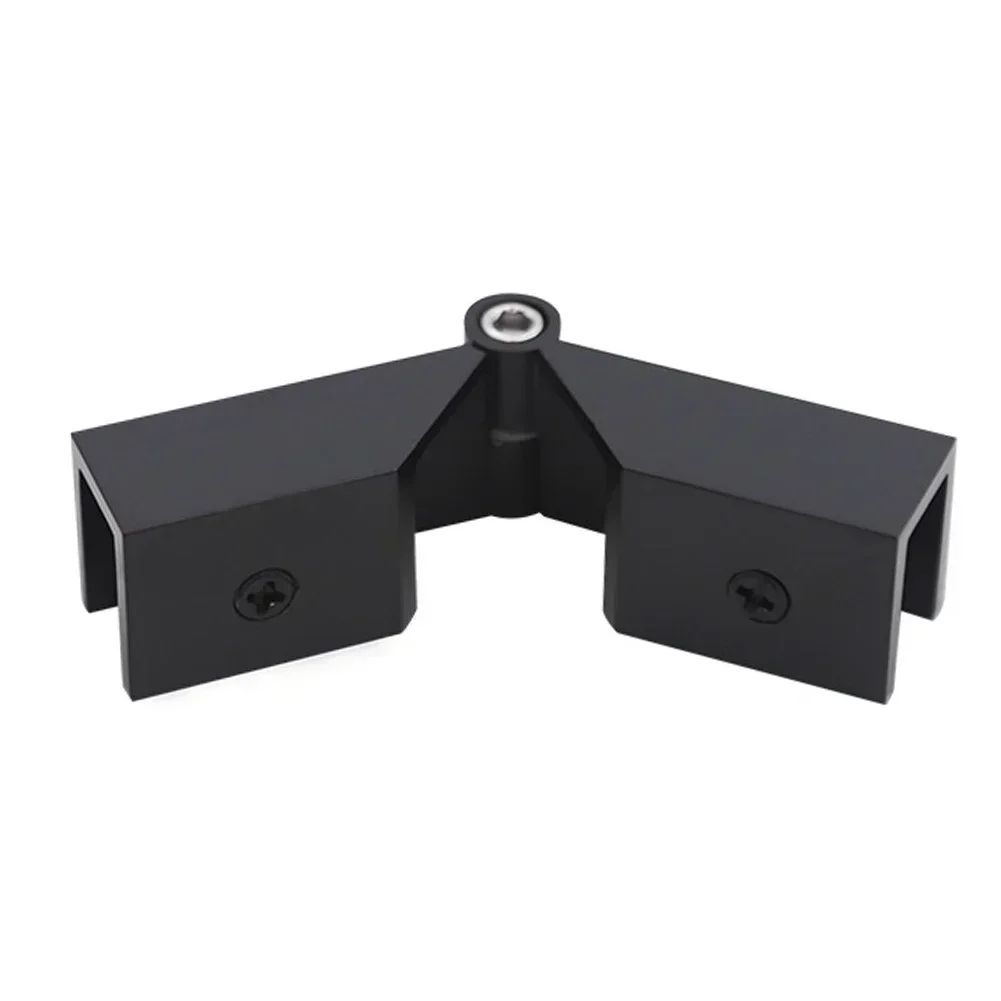 

Зажим для крепления стекла, угловой зажим для канавки, соединительный шарнир 90-180 градусов, стеклянный кронштейн для душевой двери для стеклянной фурнитуры 8-12 мм