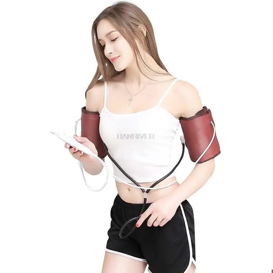 220V elektrische armmassage tool gewrichtspijn trillingsapparaat pols- en elleboogverwarming stimulator thuismassage therapie