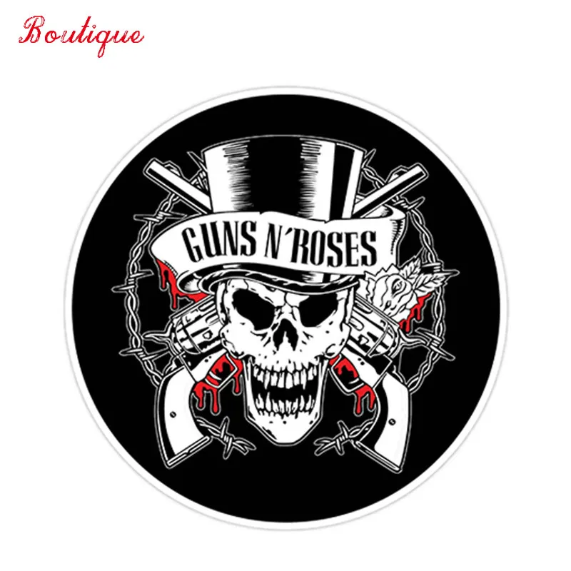 

Personalized gun n Rose windshield bumper motorcycle decal, covered with scratch high quality vinylWaterproof PVC car sticker