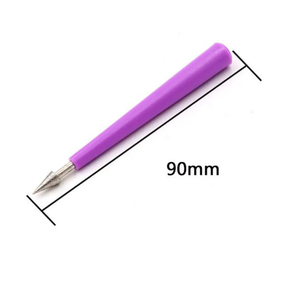 4Pcs Craft Bead Hole Reamer Needle Style Opener Drill 06-3Mm Puncher Bead Hole Opener Tool for DIY Crafts Reamer for Craft