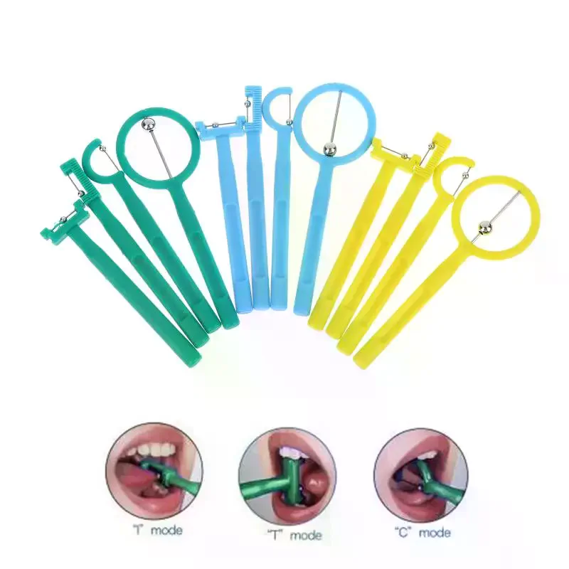 

4Pcs Tongue Tip Oral Care Exercise For Children Speech Therapy Autism Sensory Rehabilitation Oral Tongue Muscle Trainer Talk