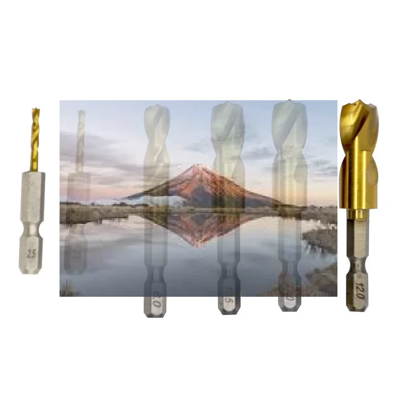 

Сверло спиральное VP, 1 шт., высокопрочное, 2-10 мм, с шестигранным хвостовиком, ультракороткое, для нержавеющей стали, дерева и металла